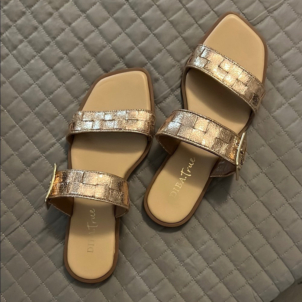 Gold Women's Sandals
